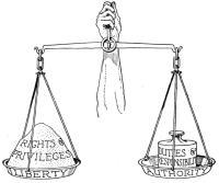 National Sovereignty Party's Scales of Justice