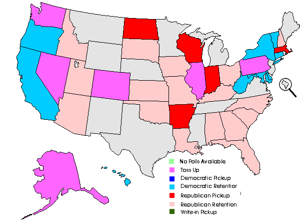 No Senate Race in Gray States