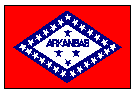 Arkansas Flag, Link to Arkansas's Home Page