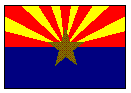 Arizona Flag, Link to Arizona's Home Page