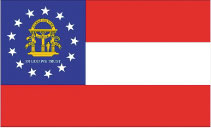 Georgia New Flag, Link to Georgia's Home Page