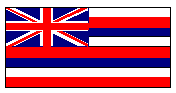  Hawaii Flag, Link to Hawaii's Home Page