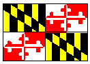 Maryland Flag, Link to Maryland's Home Page