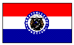 Missouri Flag, Link to Missouri's Home Page