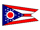 Ohio Flag, Link to Ohio's Home Page
