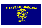 Oregon Flag, Link to Oregon's Home Page