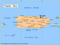 Puerto Rico Map, Link to Puerto Rico's Home Page