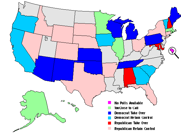 No Governor Race in Gray States