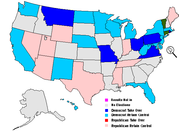 No Senate Race in Gray States